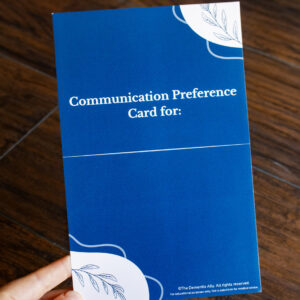 Communication Preference Card